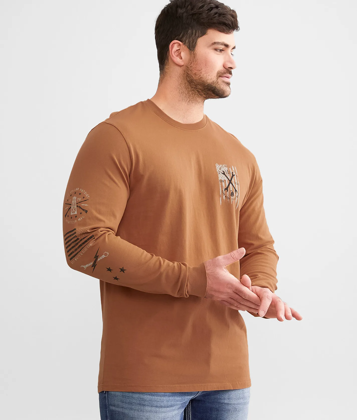 Howitzer Clean Money T-Shirt Brown Sugar Online