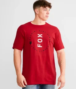 Fox Clean Up T-Shirt Red Hot