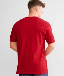 Fox Clean Up T-Shirt Red Hot