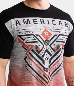 American Fighter Clearview T-Shirt White Black Multi Discount