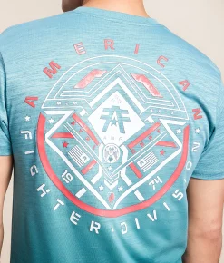 Tops | American Fighter Clear View T-Shirt Coastal Shade Colonial Bl