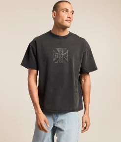 ID Supply Co. Cloaked Boxy T-Shirt Washed Black Best