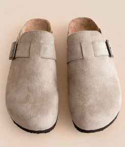 Steve Madden Clog Shoe Taupe Clearance