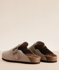 Steve Madden Clog Shoe Taupe Clearance