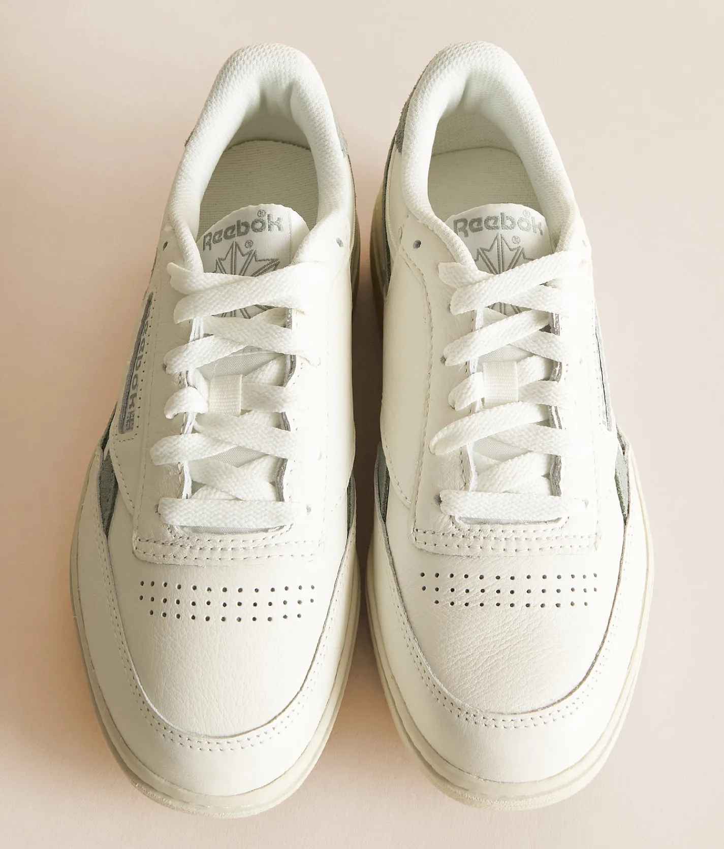 Shoes | Reebok® Club C Double Revenge Leather Sneaker Chalk Green Grey