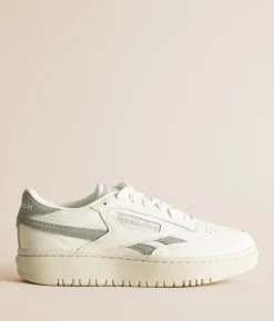 Shoes | Reebok® Club C Double Revenge Leather Sneaker Chalk Green Grey