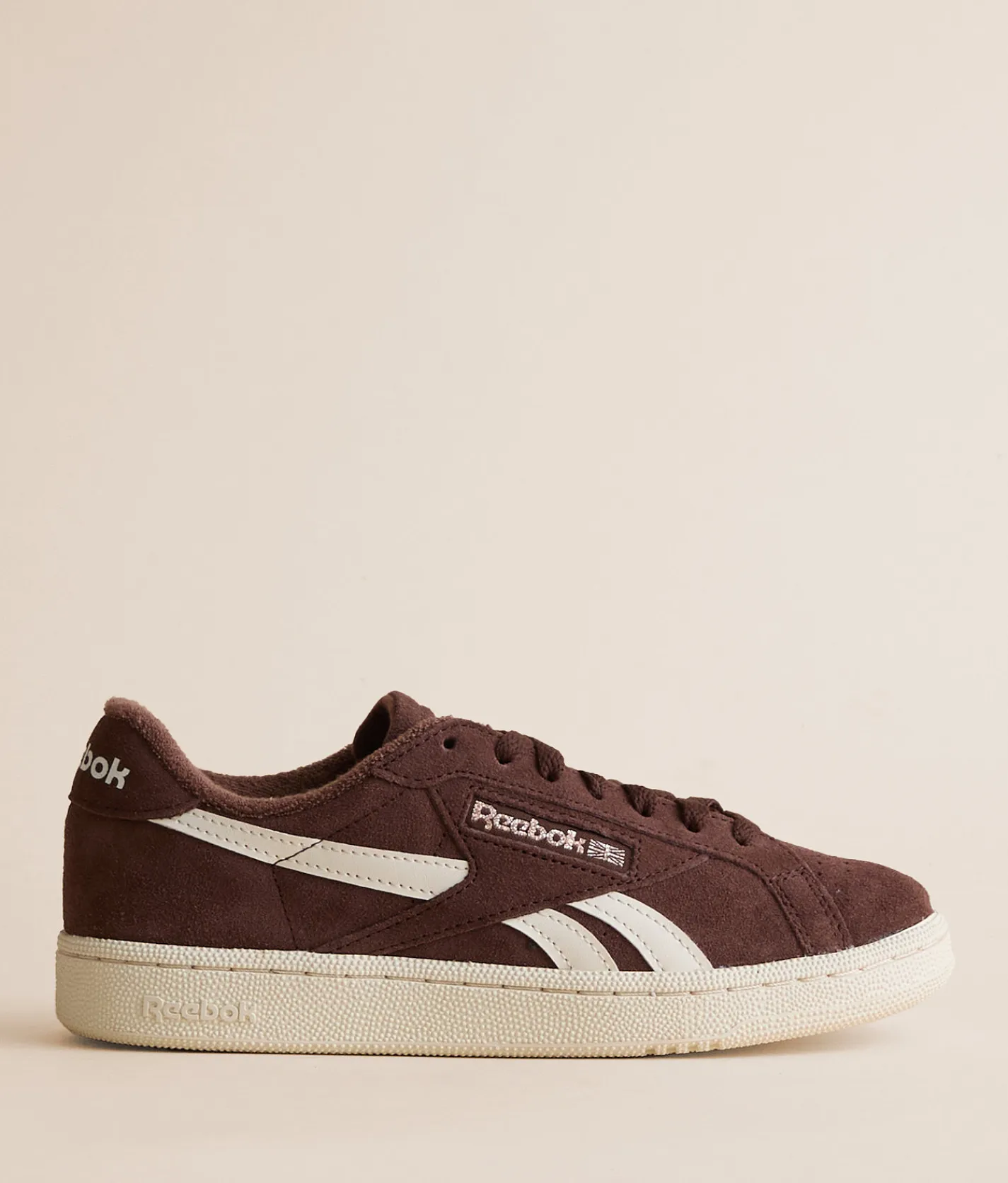 Reebok® Club C Grounds Leather Sneaker Campus Brown Vintage Sale