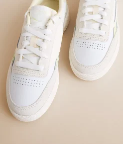Reebok® Club C Revenge Leather Sneaker Stucco Vincha Papwht Online