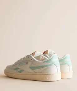 Shoes | Reebok® Club C Revenge Vintage Leather Sneaker Chalk Green White