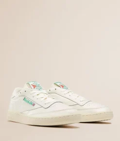 Activewear|Shoes | Reebok® Club C 85 Vintage Leather Sneaker Chalk Paperwhite Glen Gre