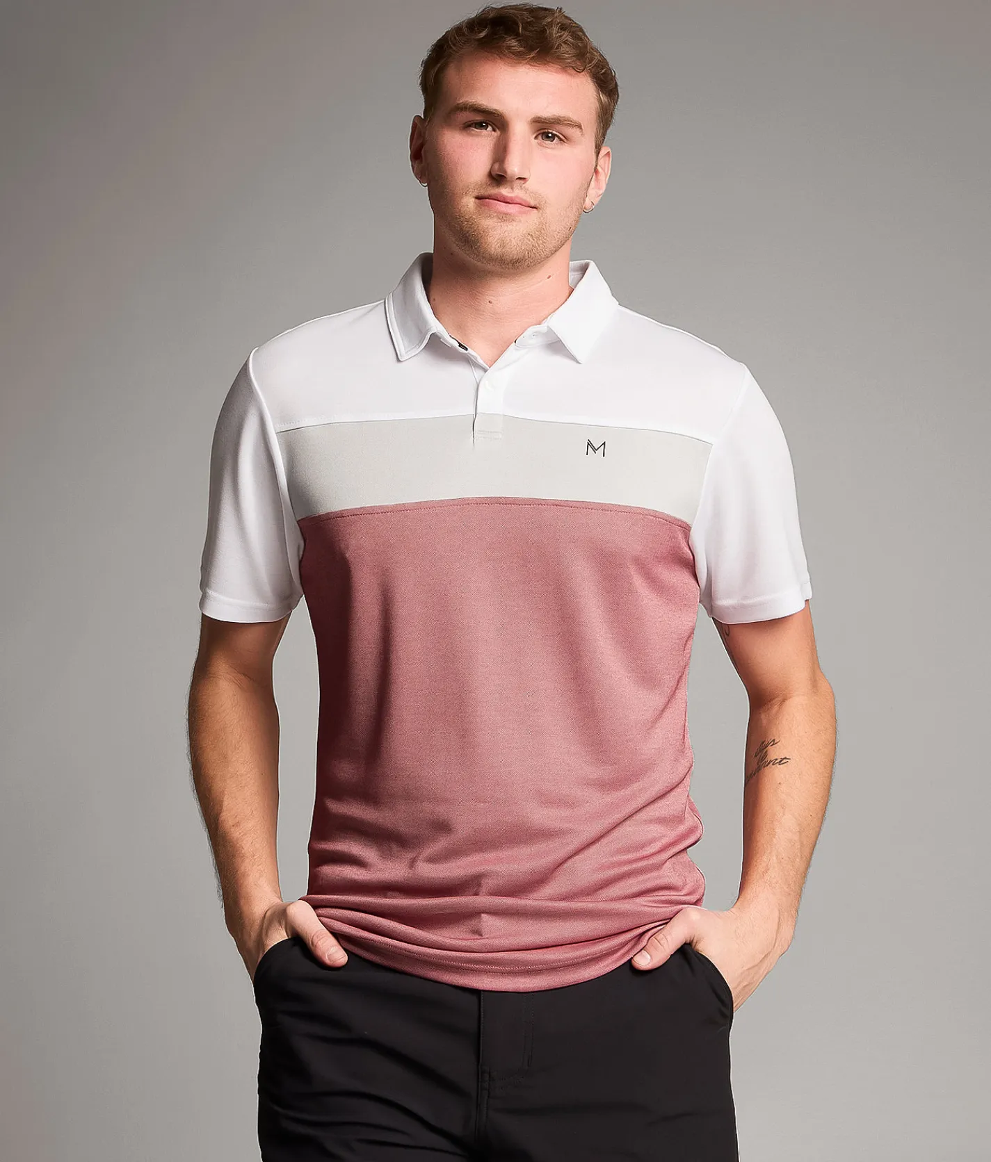 Maven Co-op Club Performance Polo Red New
