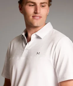 Maven Co-op Club Performance Polo Light Grey Clearance