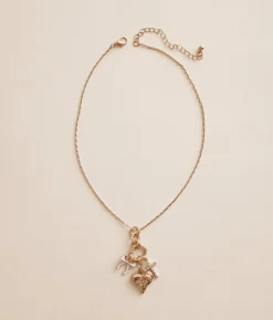 Accessories | BKE Cluster Charm Necklace Gold
