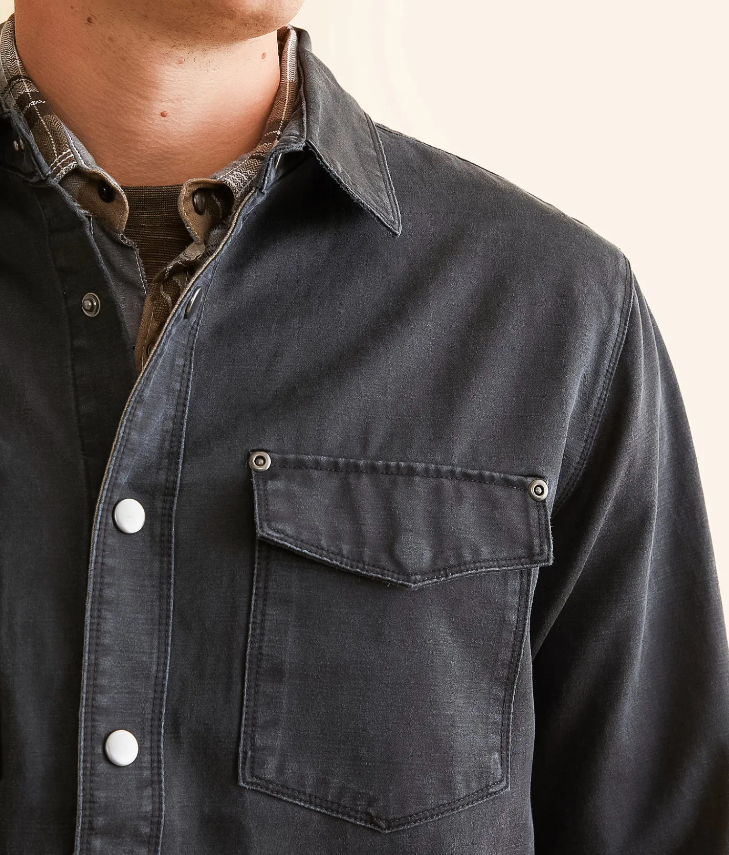 Coats & Jackets | North River® Coated Shacket Gunmetal