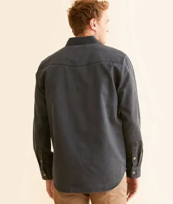 Coats & Jackets | North River® Coated Shacket Gunmetal
