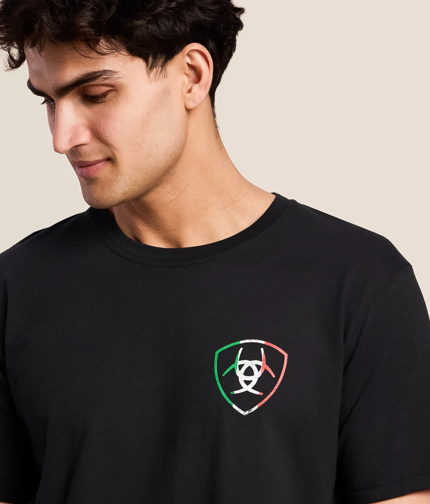 Graphic T-Shirts | Ariat Coat Of Arms Skulls T-Shirt Black