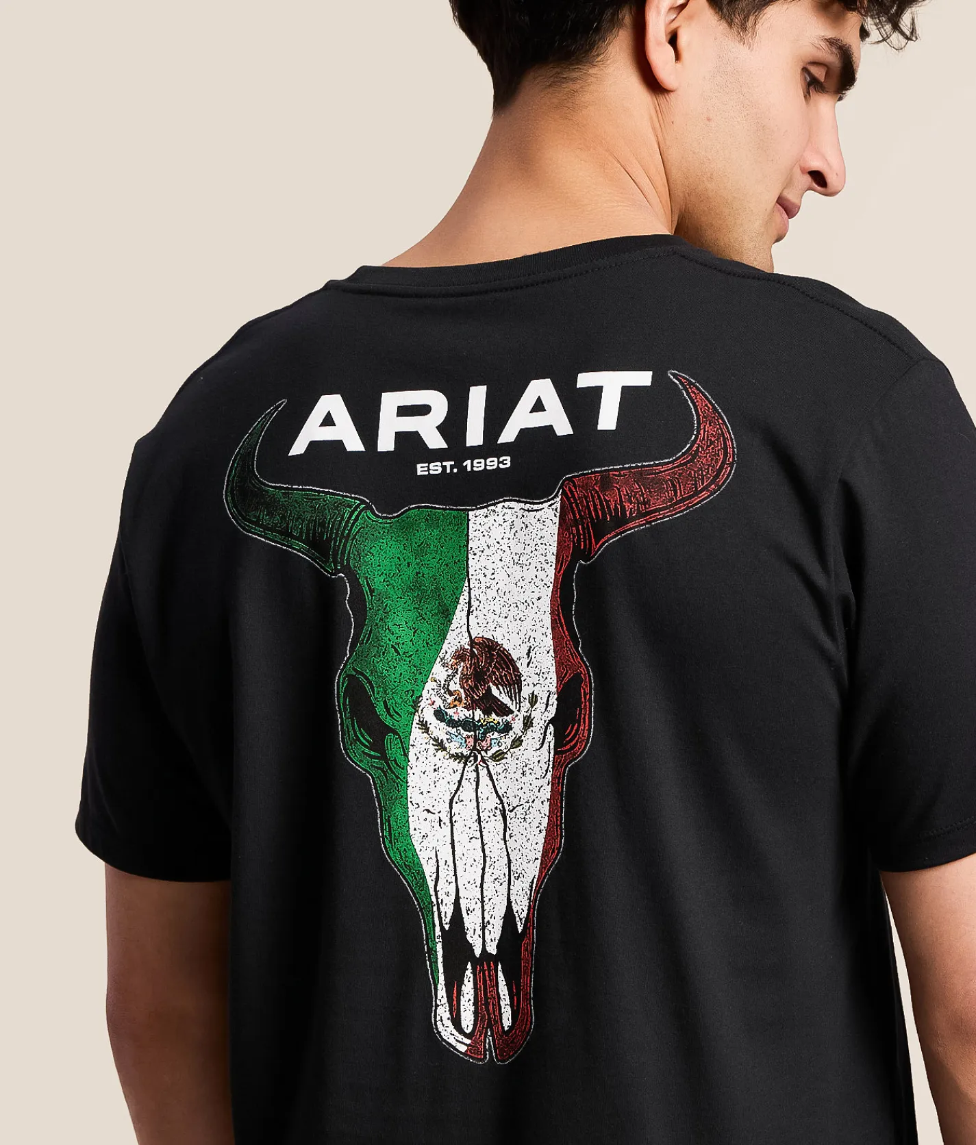 Graphic T-Shirts | Ariat Coat Of Arms Skulls T-Shirt Black