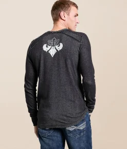 Affliction Coaxial Reversible Thermal White Black Sale