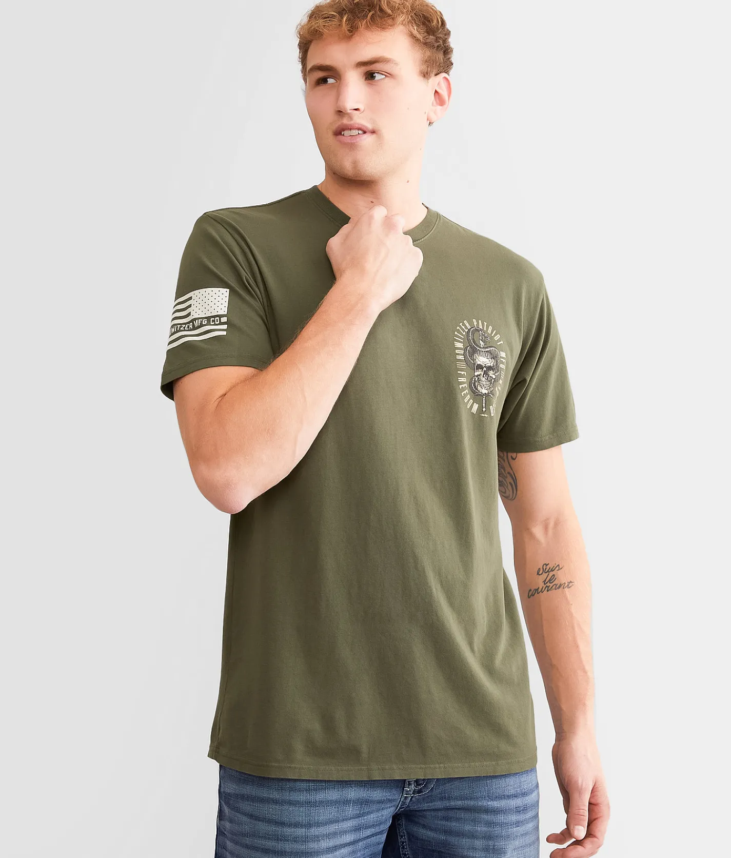 Howitzer Coil T-Shirt Olive Hot