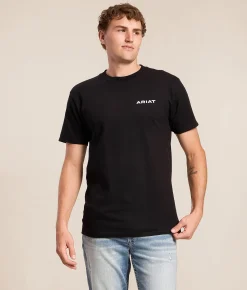 Ariat Cojiba Serape T-Shirt Black Clearance