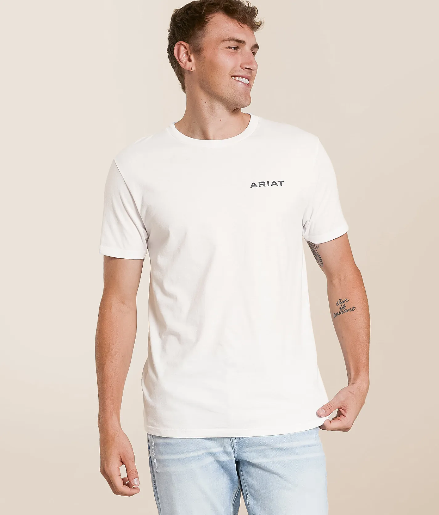 Ariat Cojiba Serape T-Shirt White Best
