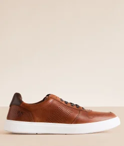 Outpost Makers Cole Leather Sneaker Cognac Online