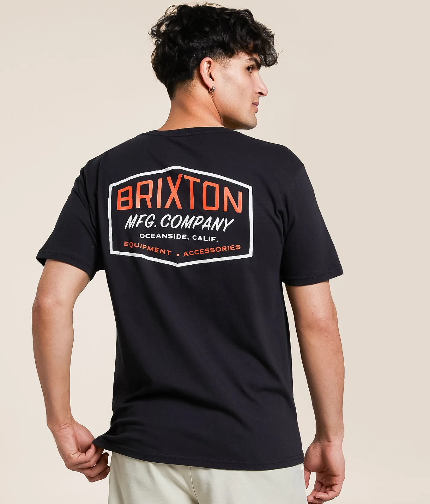Tops|Graphic T-Shirts | Brixton Coleson T-Shirt Black