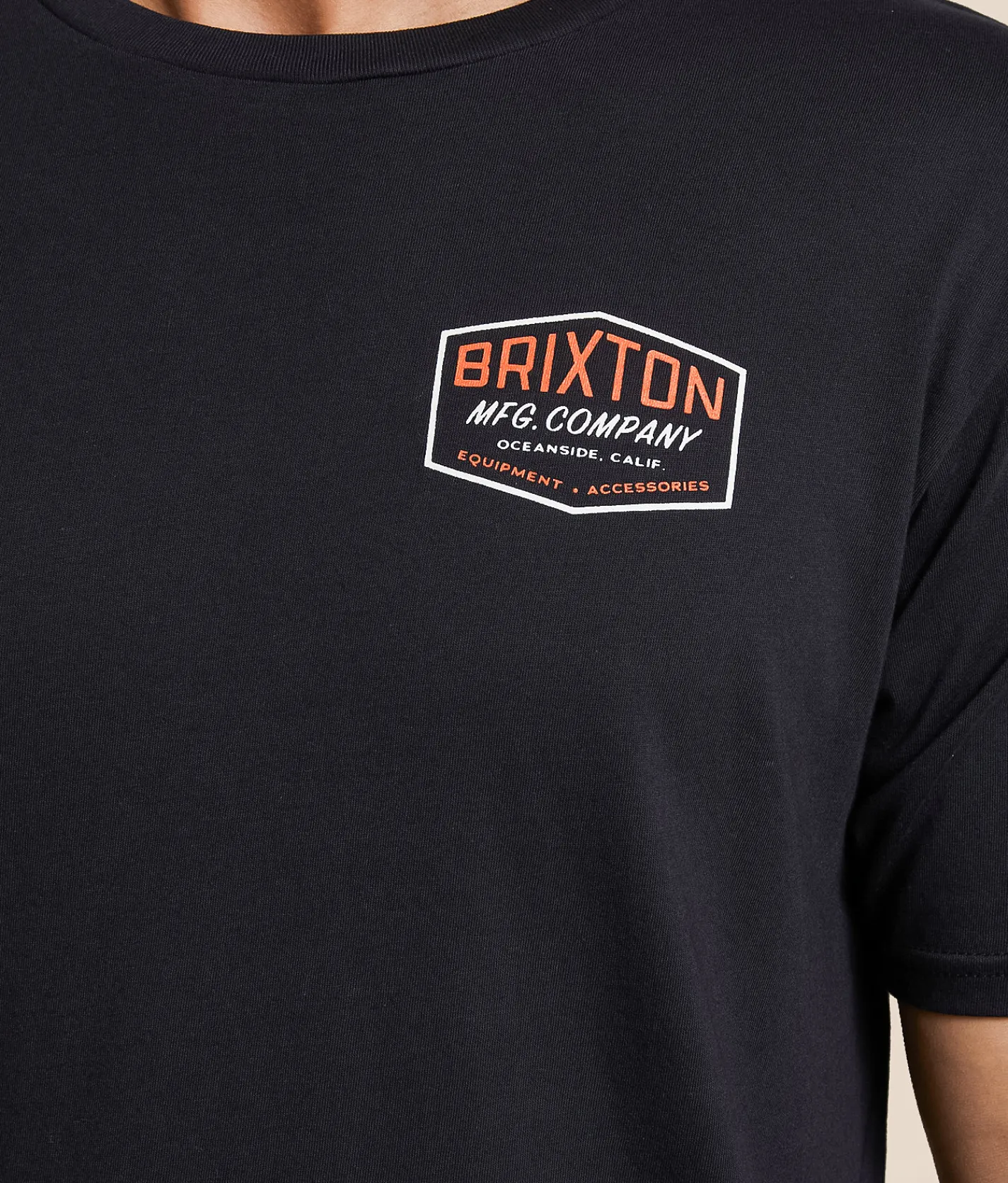Tops|Graphic T-Shirts | Brixton Coleson T-Shirt Black