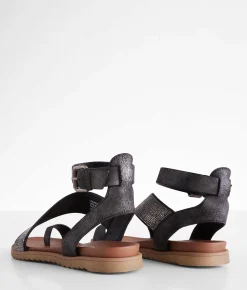 Very G Collette Glitz Sandal Black