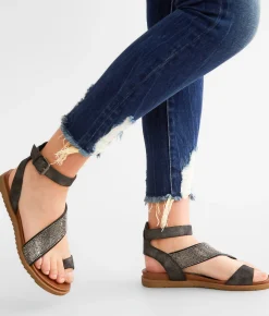 Very G Collette Glitz Sandal Black