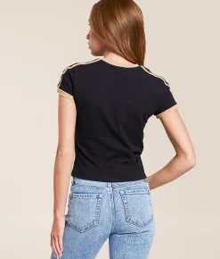 Tops | HYPE AND VICE Colorado Buffaloes Baby Cropped T-Shirt Black