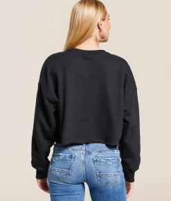 Tops | Gameday SOCIAL® Colorado Cropped Pullover Black