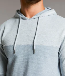 BKE Color Block Hoodie Slate Clearance