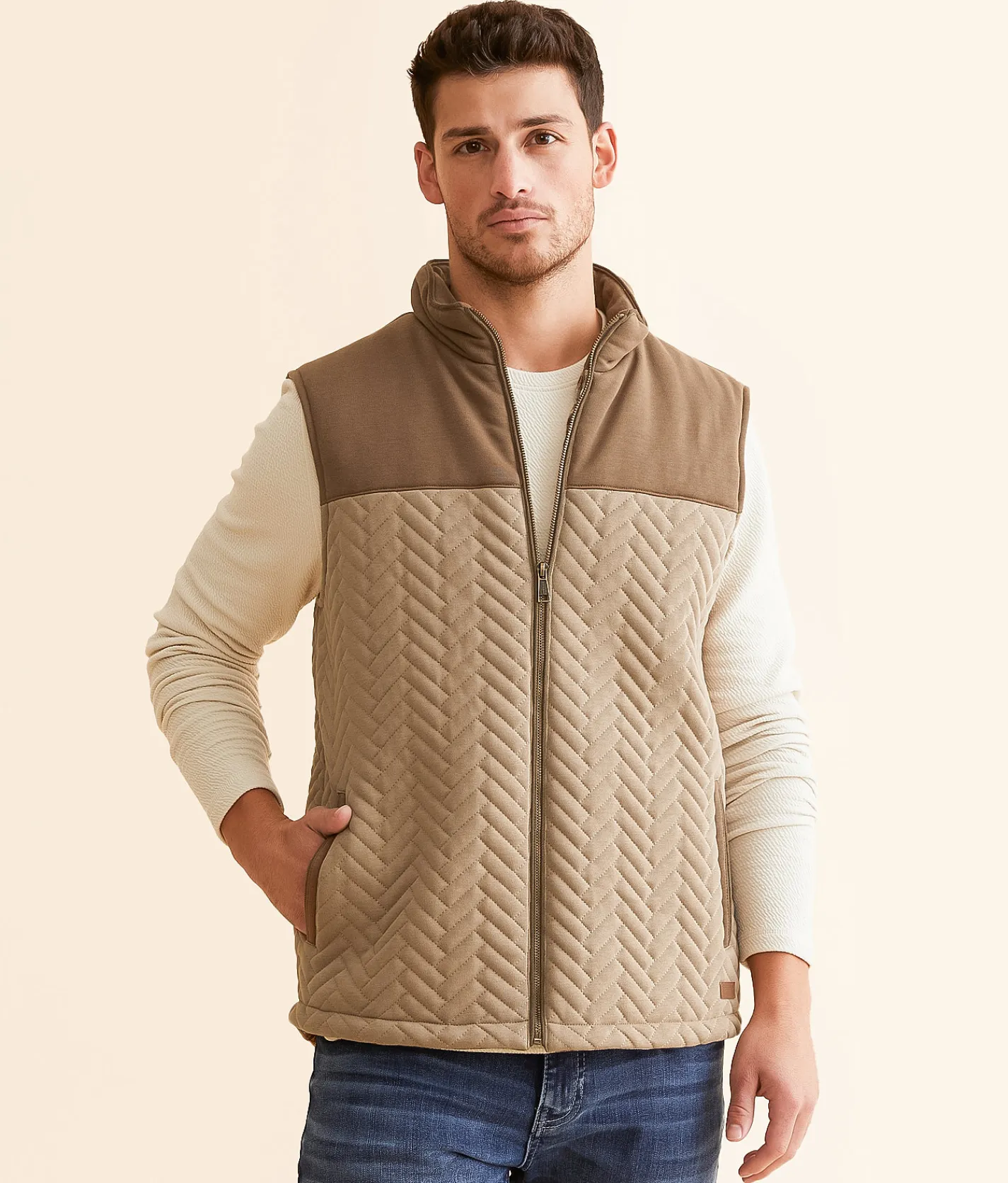 Outpost Makers Color Block Quilted Vest Cub Discount