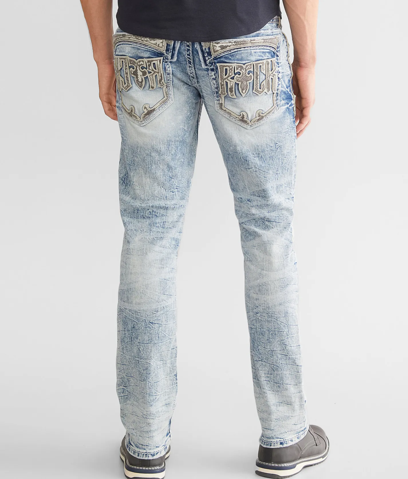 Rock Revival Jeans|Bottoms | Rock Revival Colter Slim Straight Stretch Jean Colter SJ201