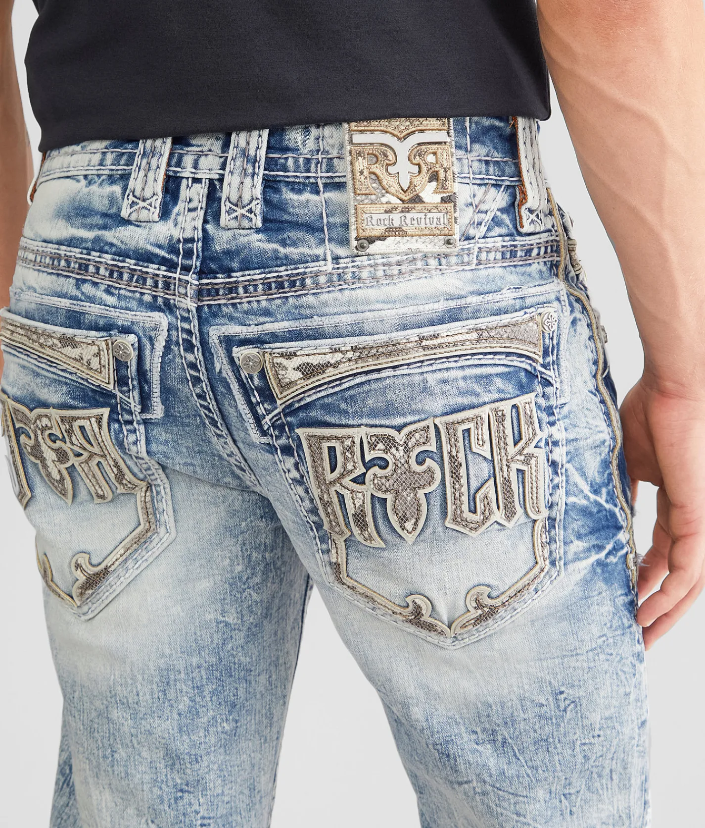 Rock Revival Jeans|Bottoms | Rock Revival Colter Slim Straight Stretch Jean Colter SJ201