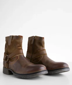 Roan by Bed Stu Colton II Leather Boot Black Greenland White BFS Online
