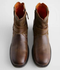 Roan by Bed Stu Colton II Leather Boot Black Greenland White BFS Online