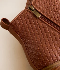 Hey Girl By Corkys Come & Get It Woven Ankle Boot Bourbon Outlet