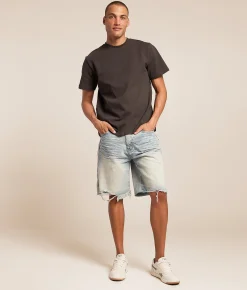Bottoms|Shorts | Smoke Rise® Comfort Fit Stretch Short Stratus Blue