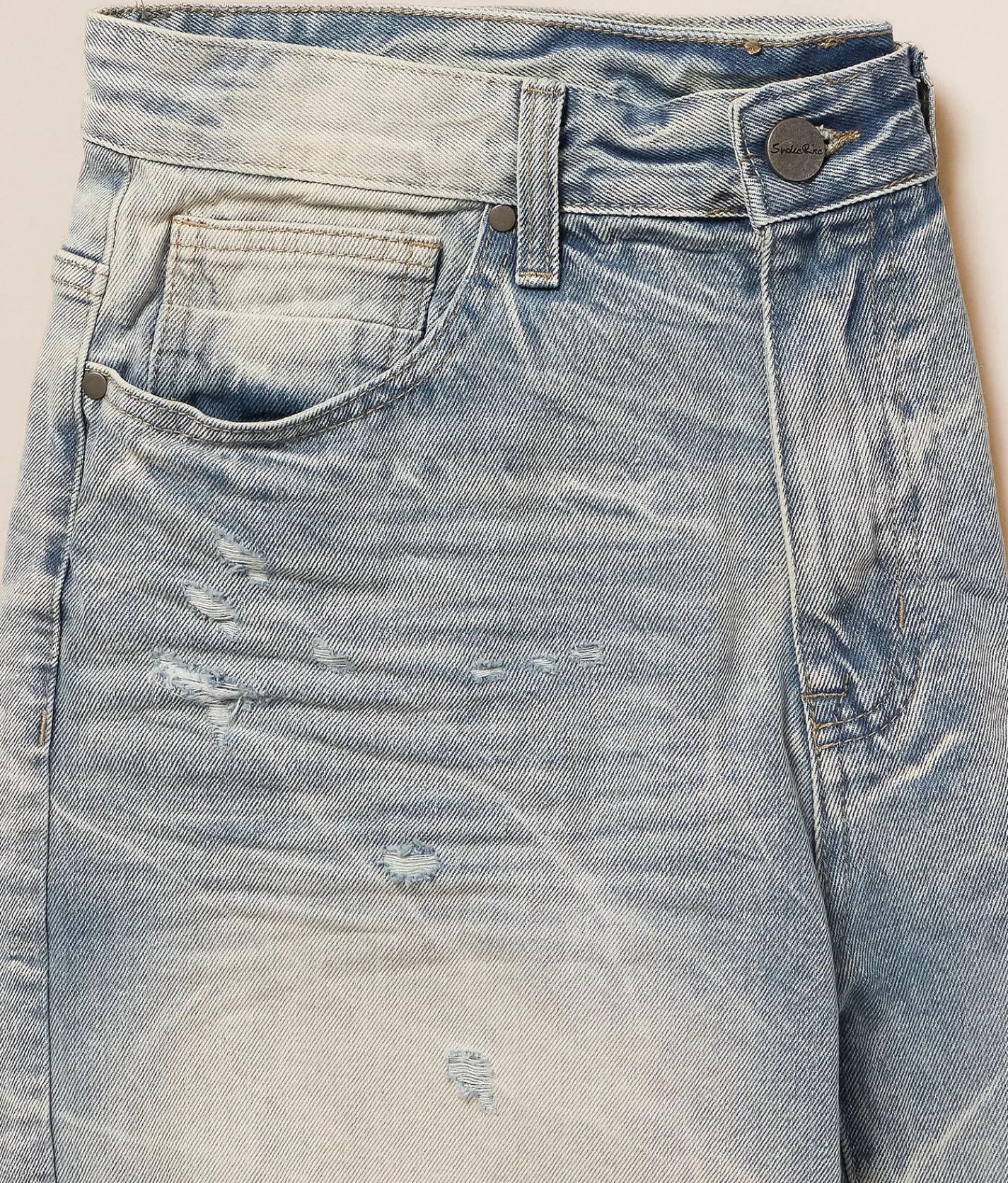 Bottoms|Shorts | Smoke Rise® Comfort Fit Stretch Short Stratus Blue