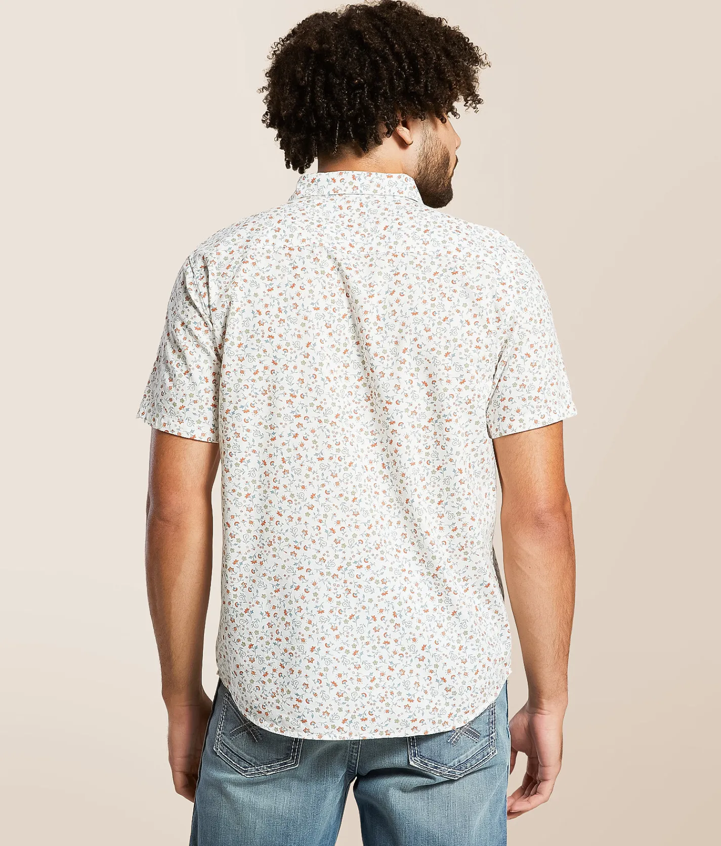 Tops | RVCA Compact Shirt Antique White