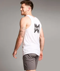 Maven Co-op Concentric Tank Top White Online