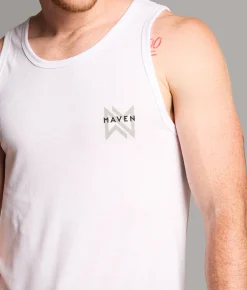 Maven Co-op Concentric Tank Top White Online