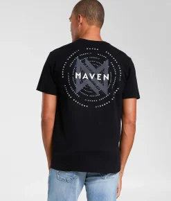 Maven Co-op Concentric T-Shirt Black Online
