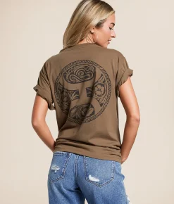 Tops | Hooey Concho T-Shirt Brown