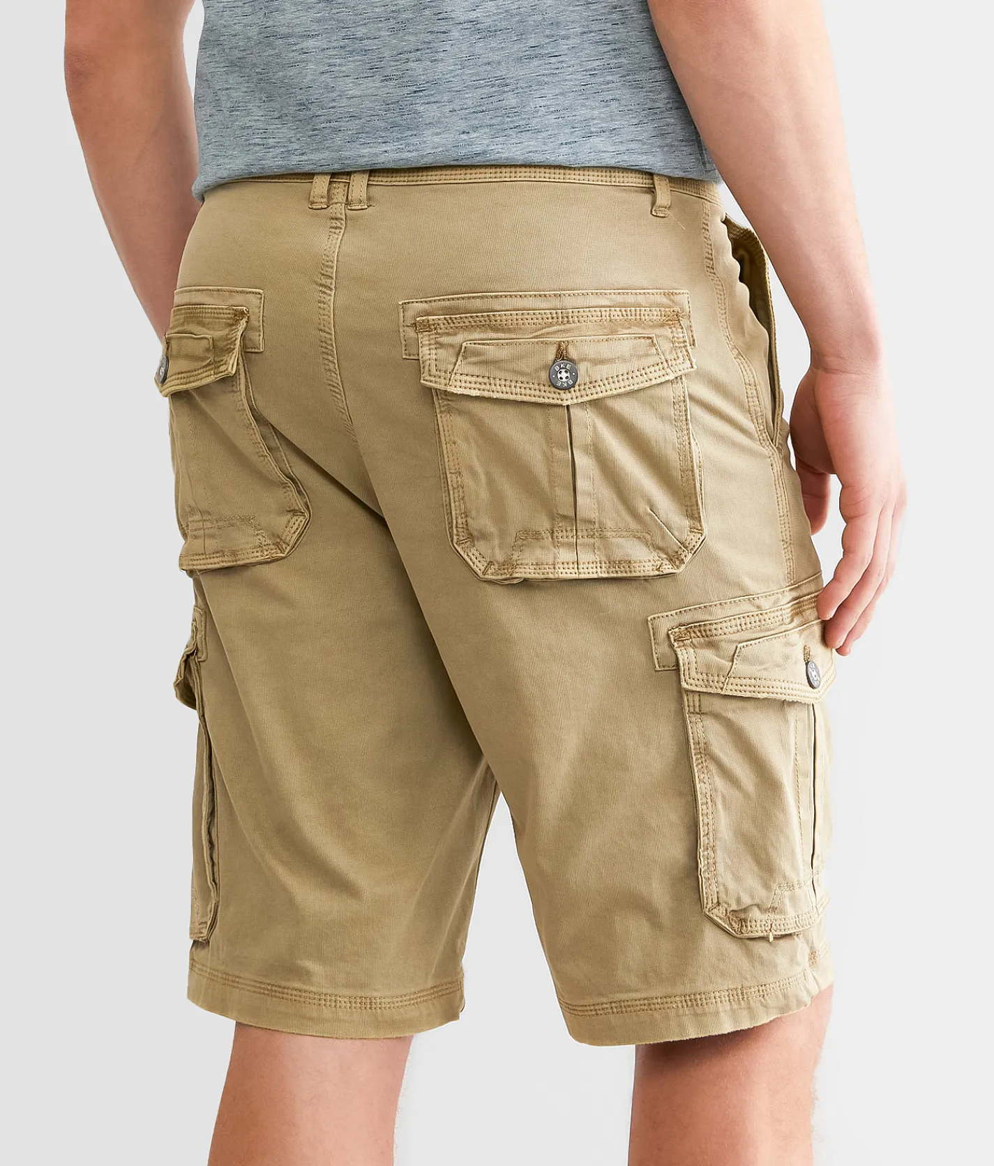Bottoms | BKE Conrad Cargo Short Chinchilla