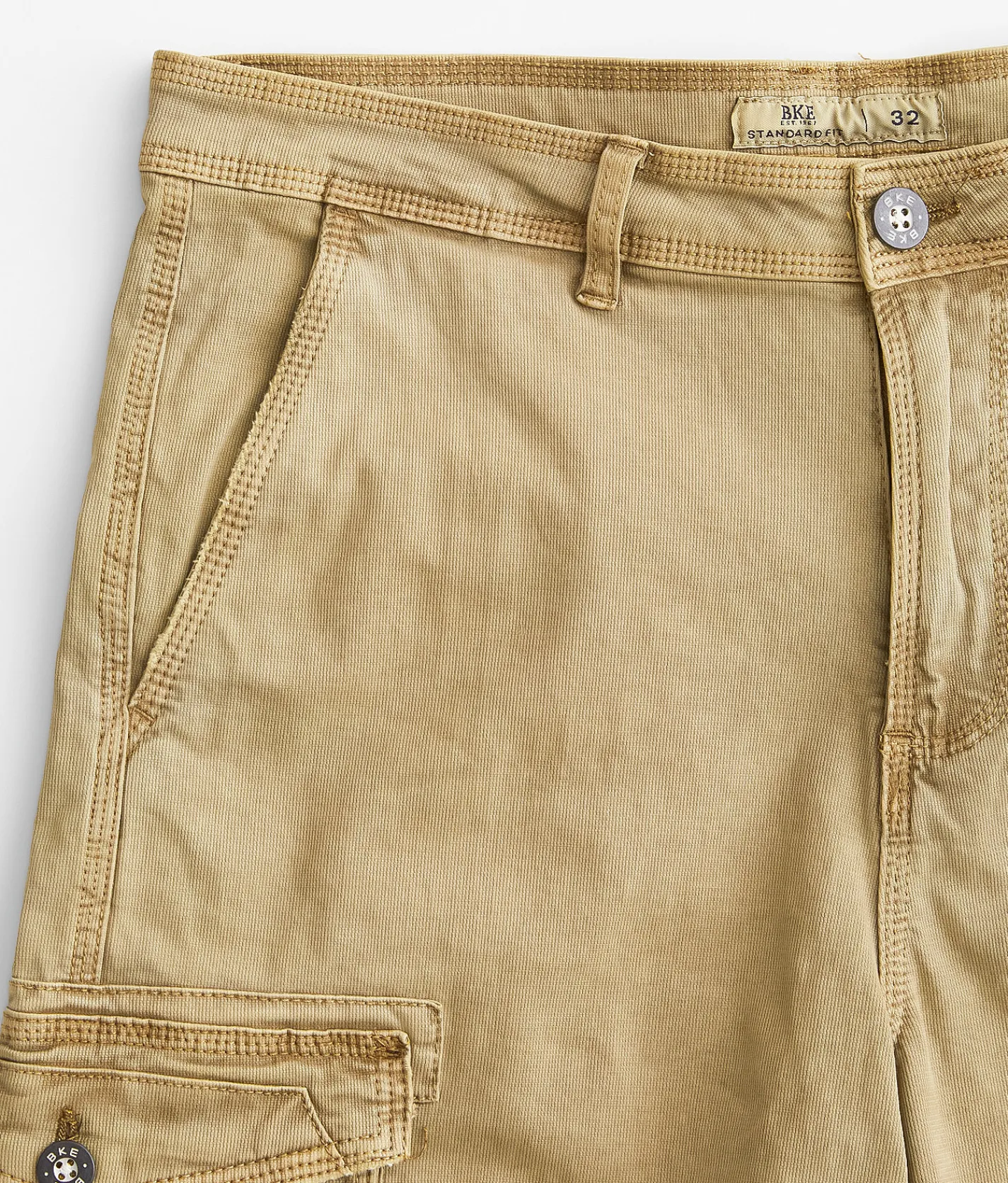 Bottoms | BKE Conrad Cargo Short Chinchilla