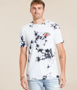 Sullen Consecrated T-Shirt Black White Crystal Wash Outlet