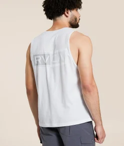 Tops | RVCA Contrast Tank Top White